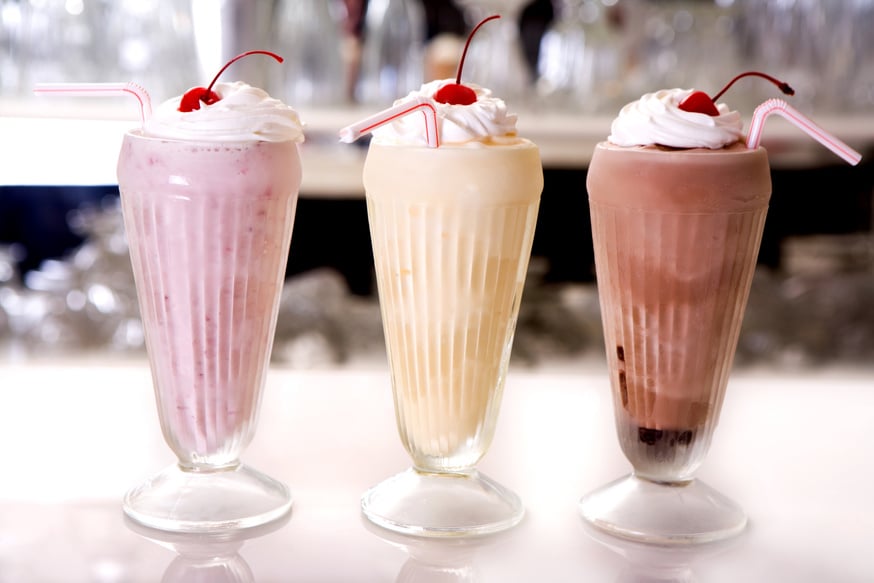 Milkshake trio